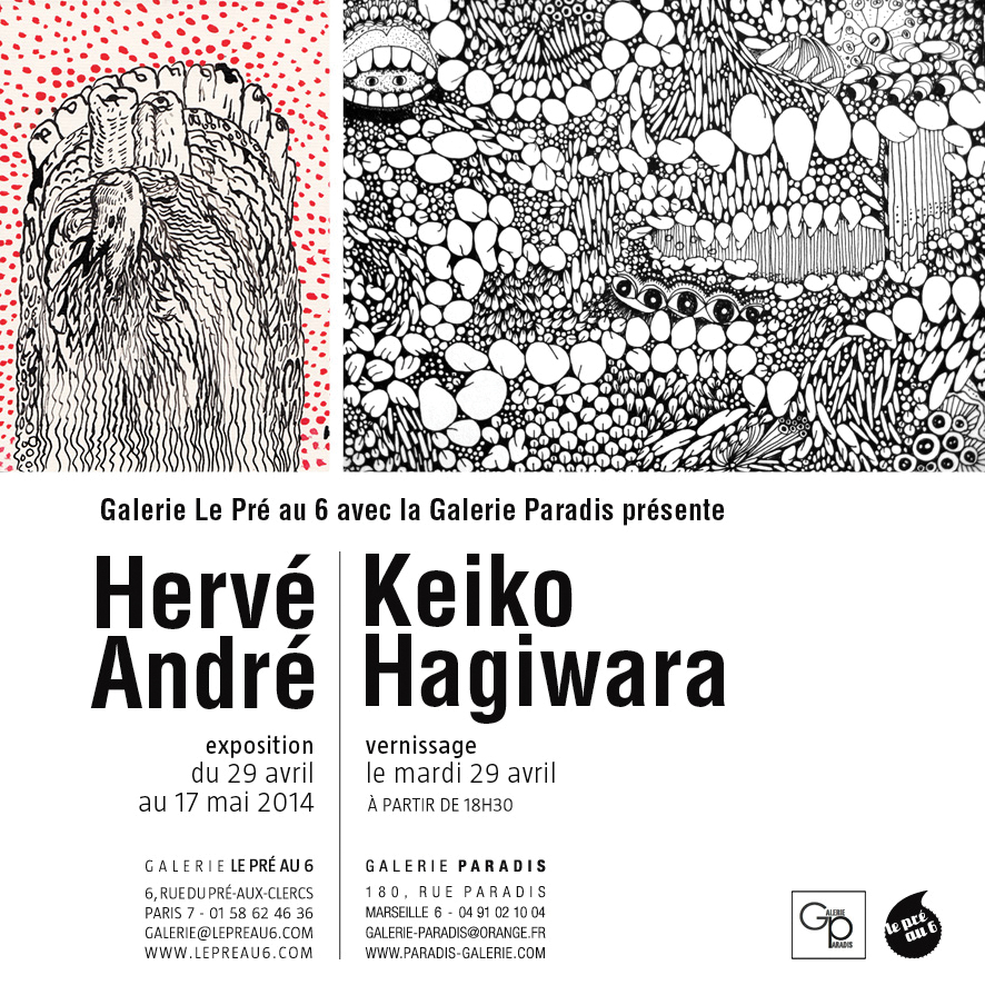 Herve_ANDRE_KeiKo_Hagiwara_LePreAu6_GalerieParadis_Expo